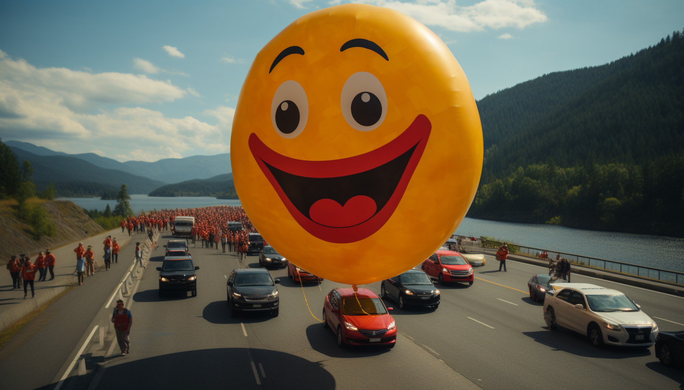 Divers - L'efficacité des ballons géants comme supports publicitaires mobiles